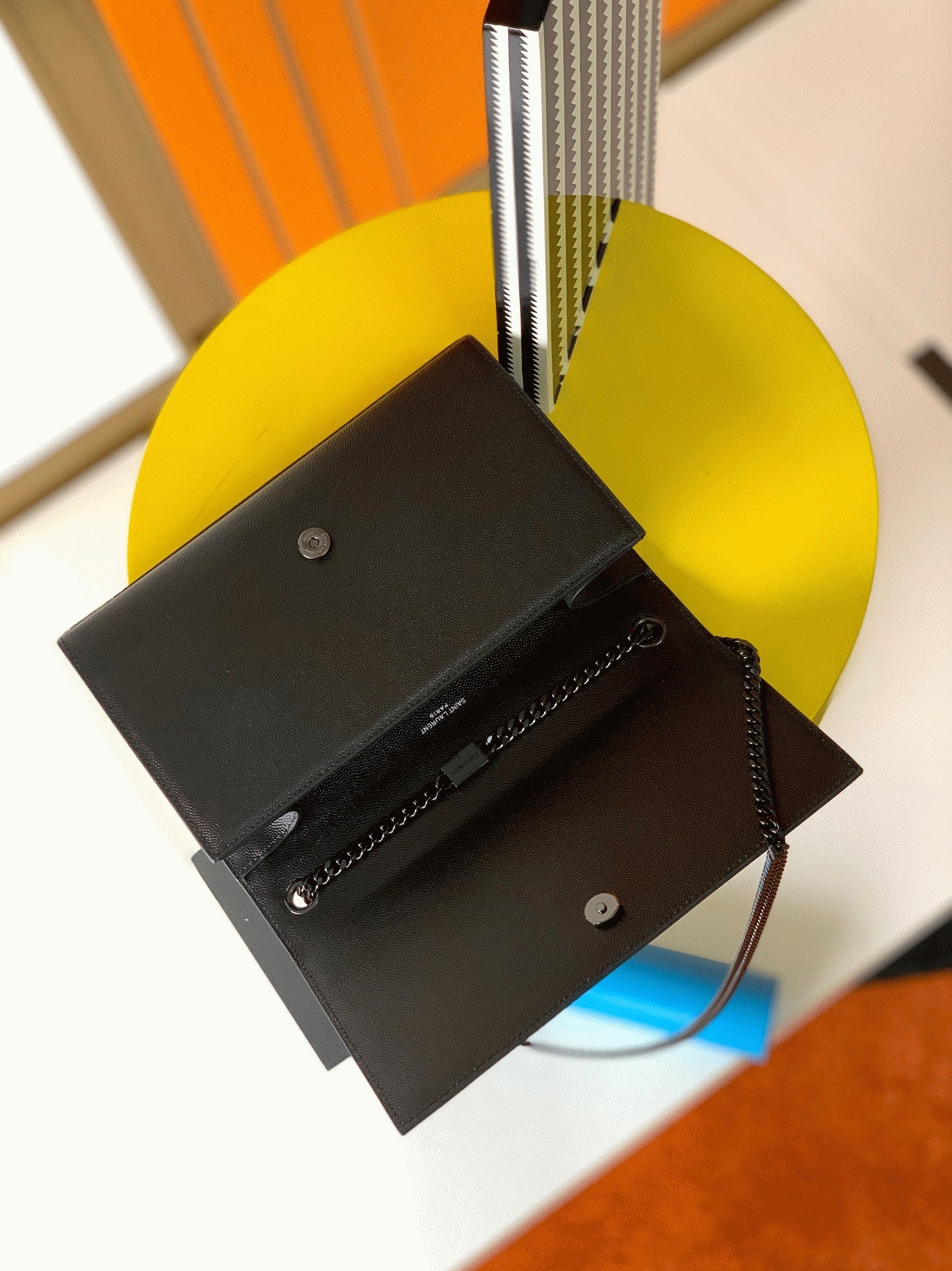 Replica Saint Laurent Kate Small Chain Bag All Black