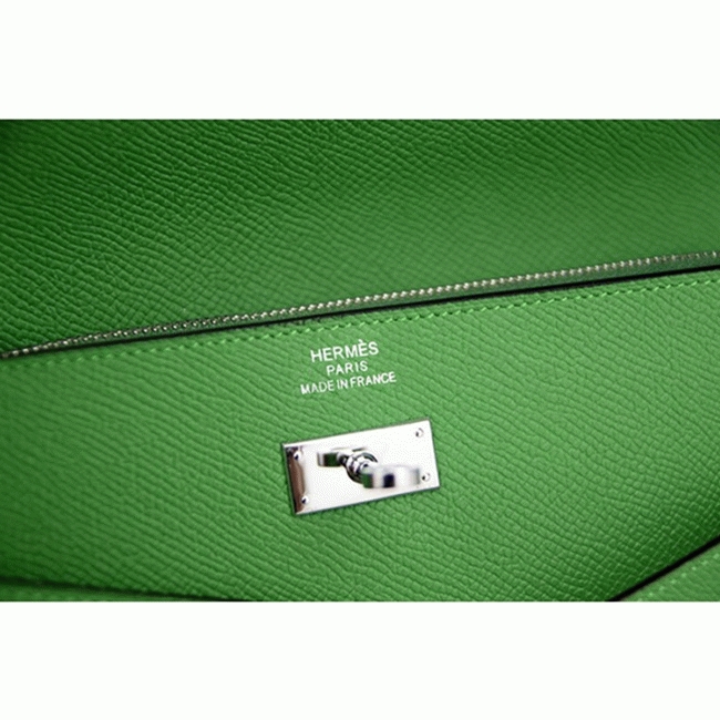 Bamboo designer replica Hermes Kelly Longue wallet