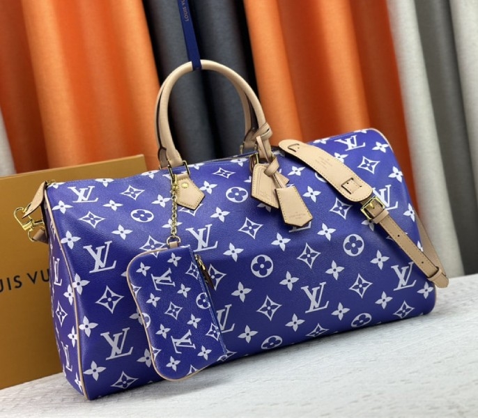 Louis Vuitton Speedy P9 Bandouliere 50 Bag In Amethyst Purple