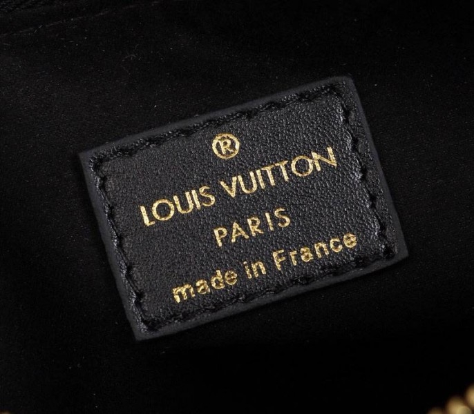 Louis Vuitton Monogram Canvas Soufflot BB Bag In Black