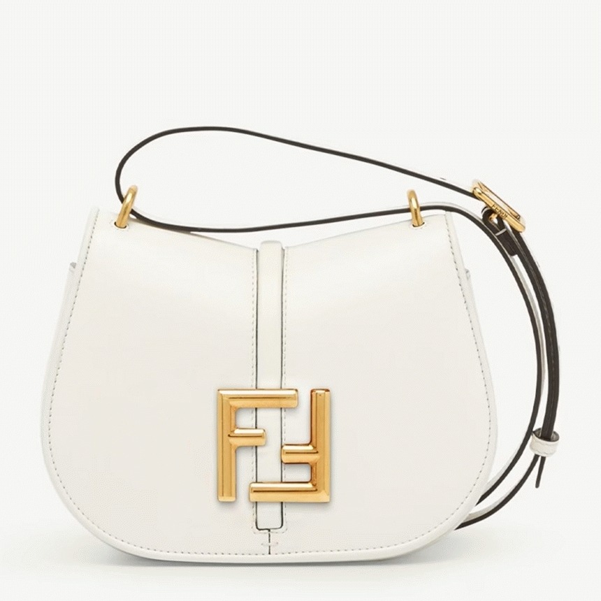 Top Quality Knockoff Fendi C’mon Small Bag in White