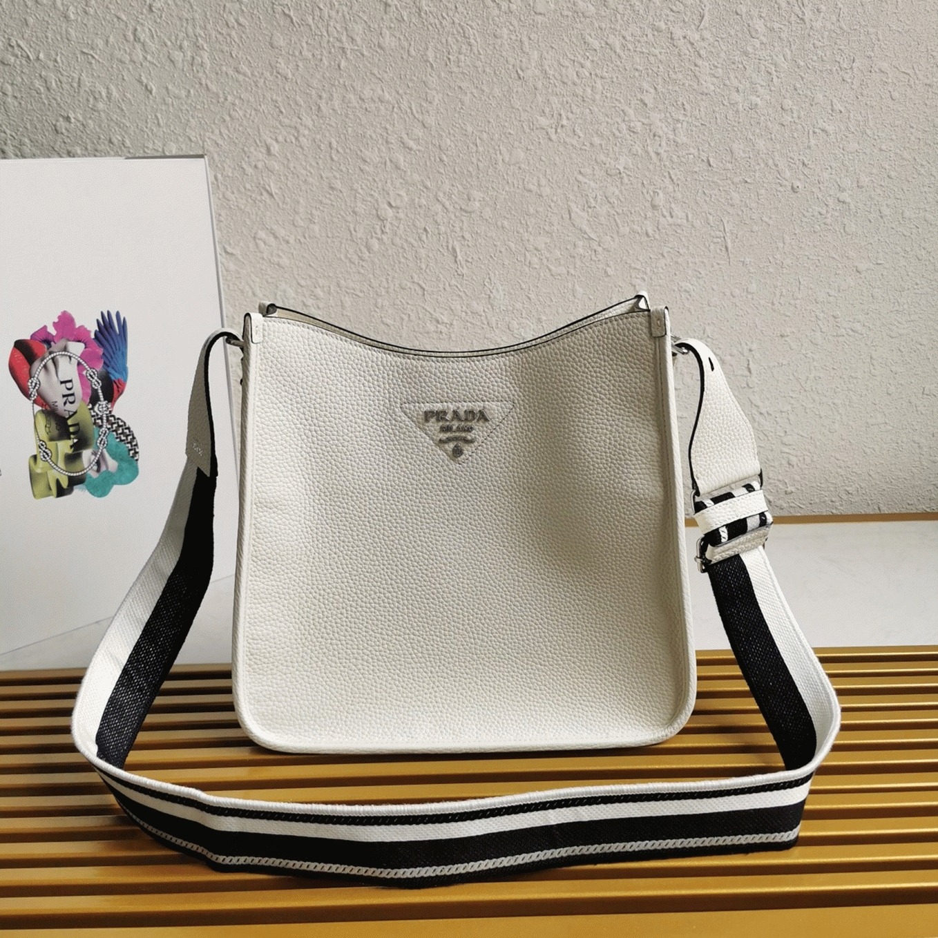 Prada Hobo Bag Knockoff in White