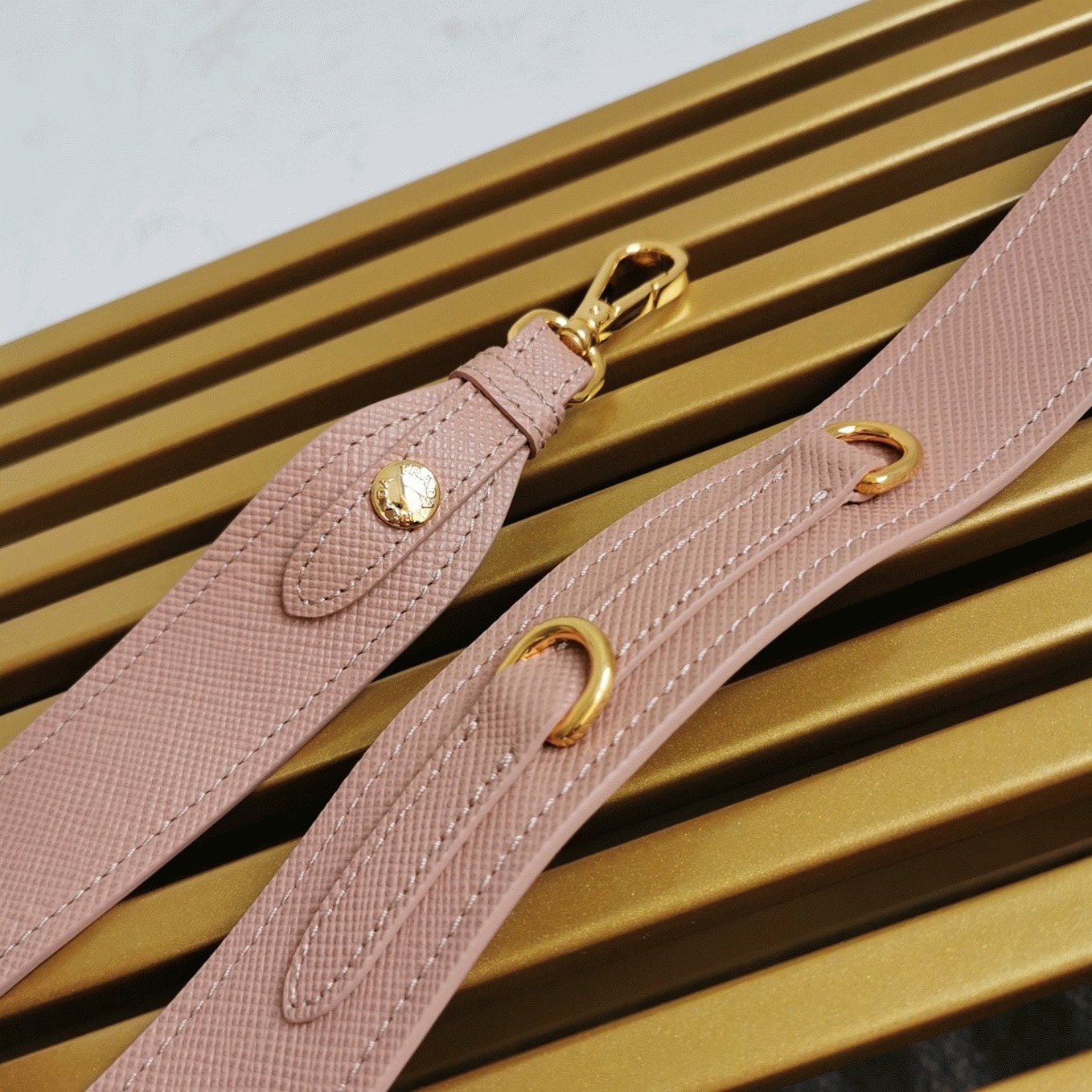 Prada Monochrome Small Bag Replica in Pink