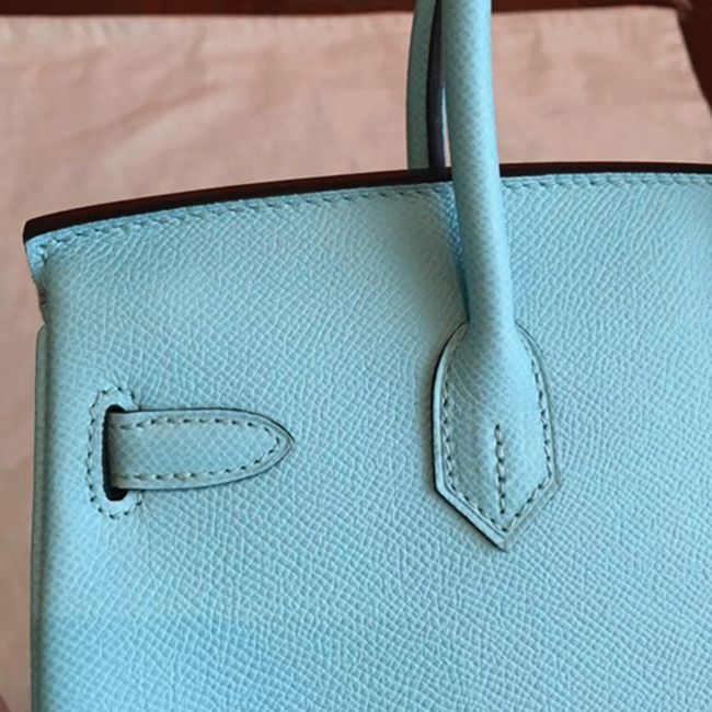 Blue Atoll Hermes Birkin 25CM High-End Replica