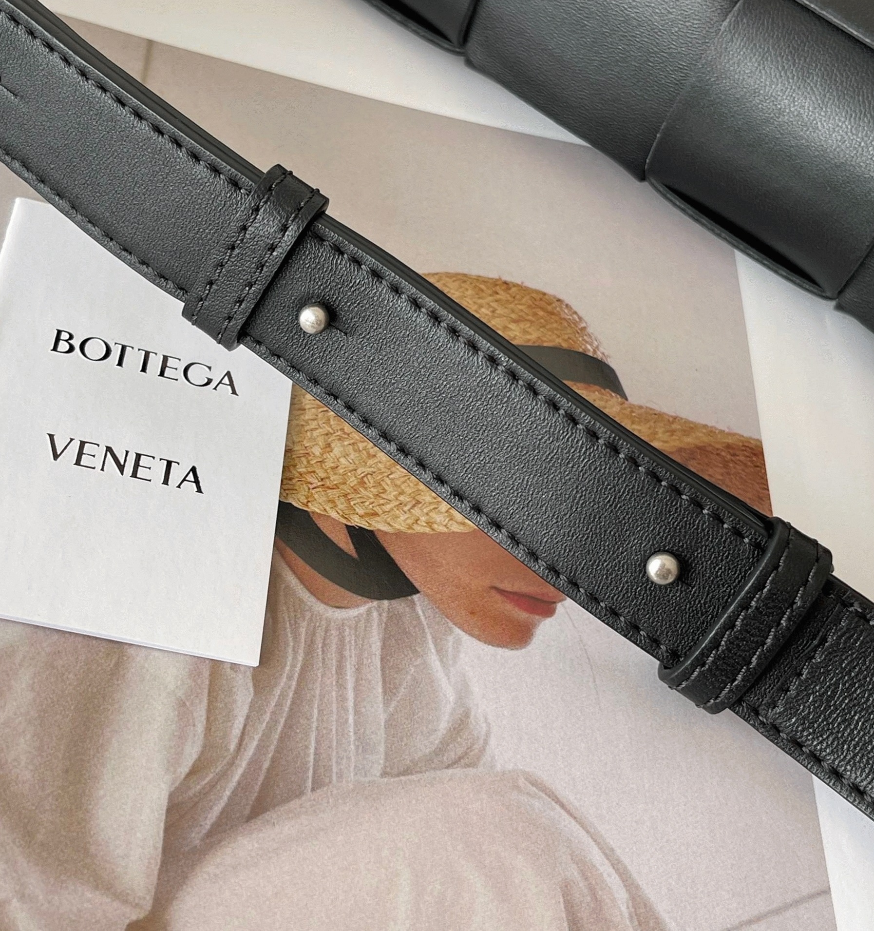 Top Quality Faux Bottega Veneta Cassette Bag In Black