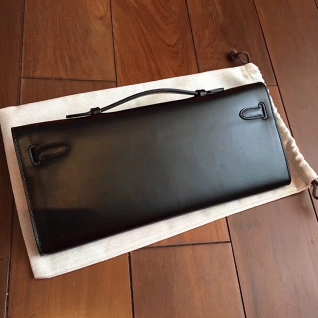 Black Box Replica Hermes Kelly Cut Clutch Classic Design