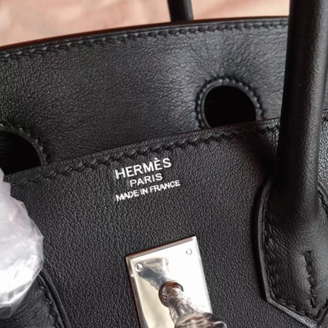 Black Hermes Birkin 25cm Superior Replica