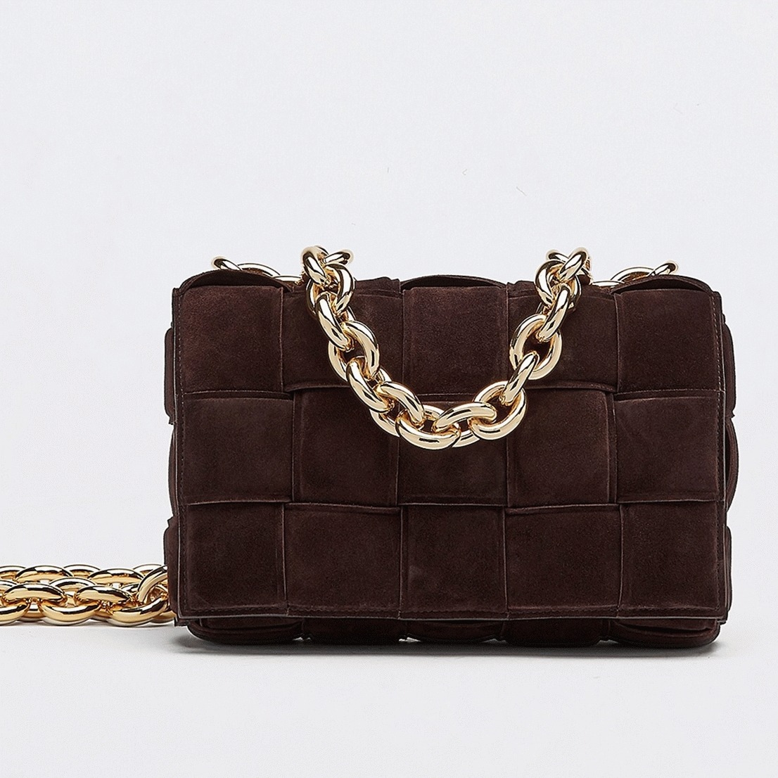 Top Quality Replica Bottega Veneta Chain Cassette Bag In Fondant