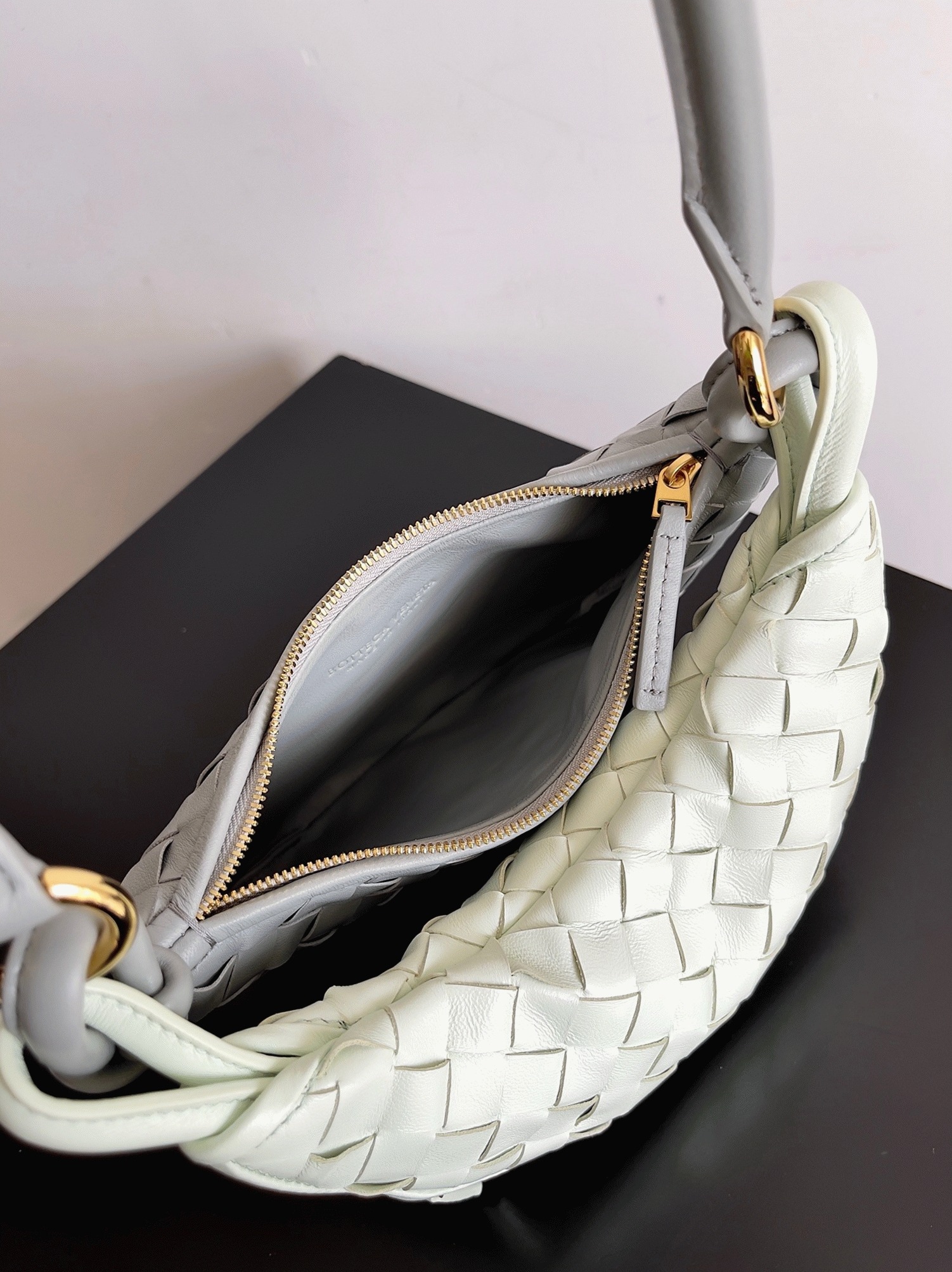 Replica Bottega Veneta Gemelli Small Bag Grey/Glacier