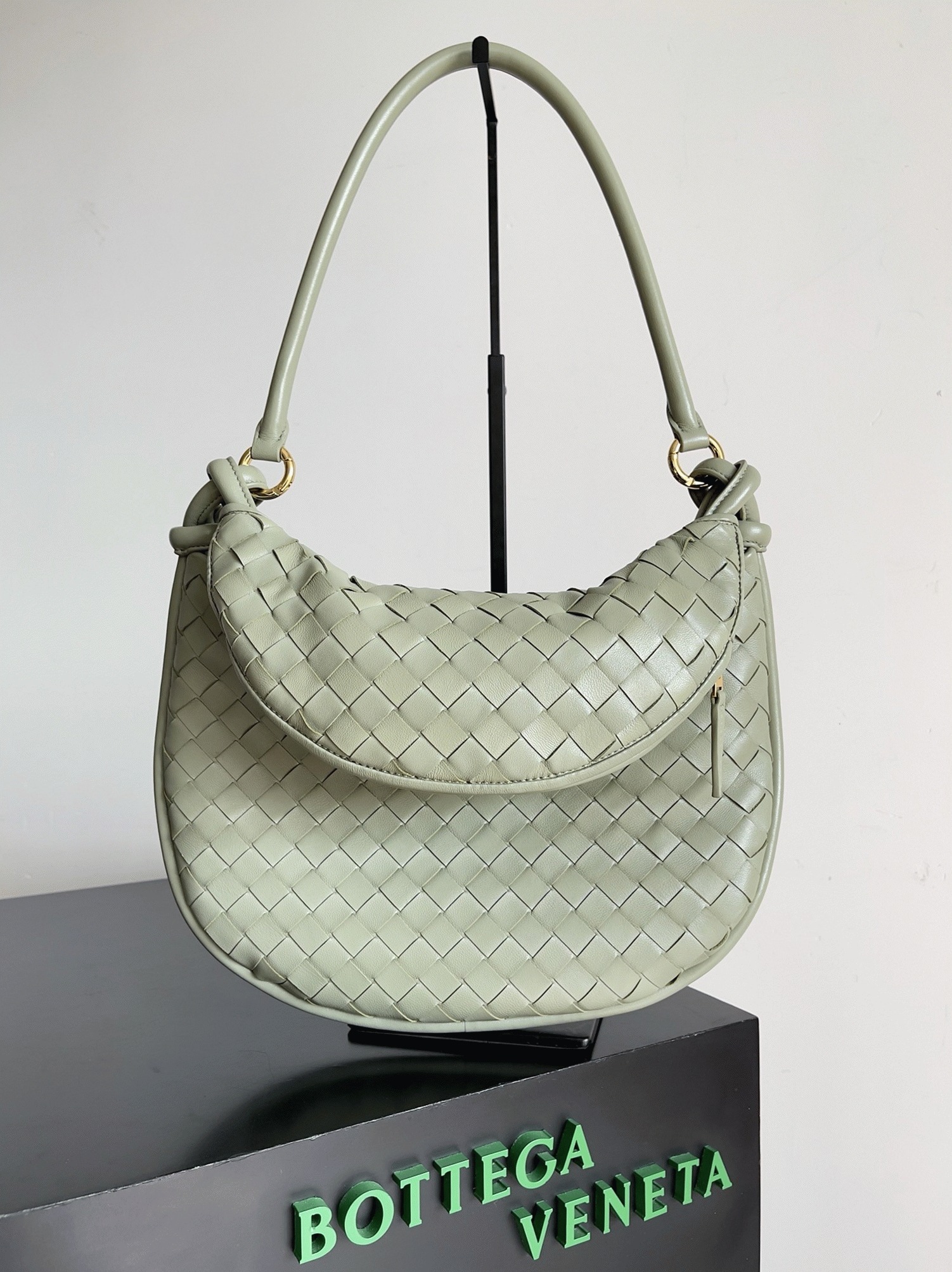 Fake Bottega Veneta Gemelli Medium Bag Travertine