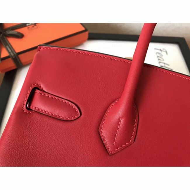 Red Luxury Knockoff Hermes Birkin 30cm Purse