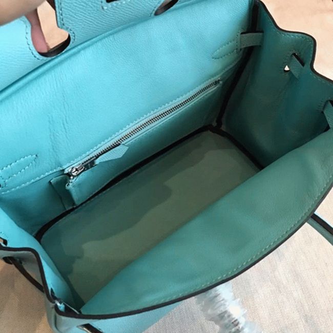 Blue Atoll Hermes Birkin 25CM High-End Replica