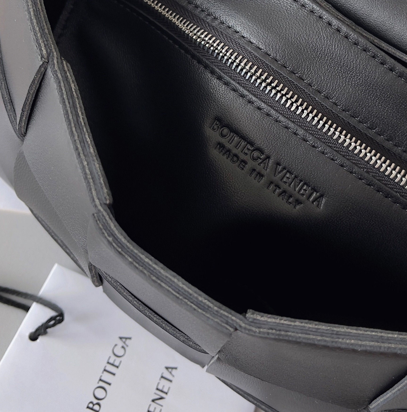 Top Quality Faux Bottega Veneta Cassette Bag In Black