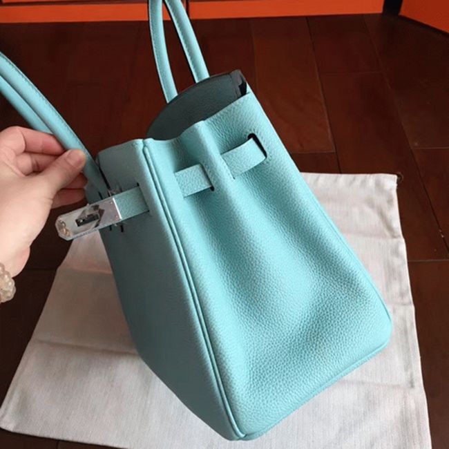 AAAAA Quality Blue Atoll Hermes Birkin 30cm Luxury Replica