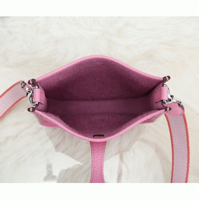 Pink Evelyne II TPM Messenger Bag Knockoff AAA Hermes Mini Bag