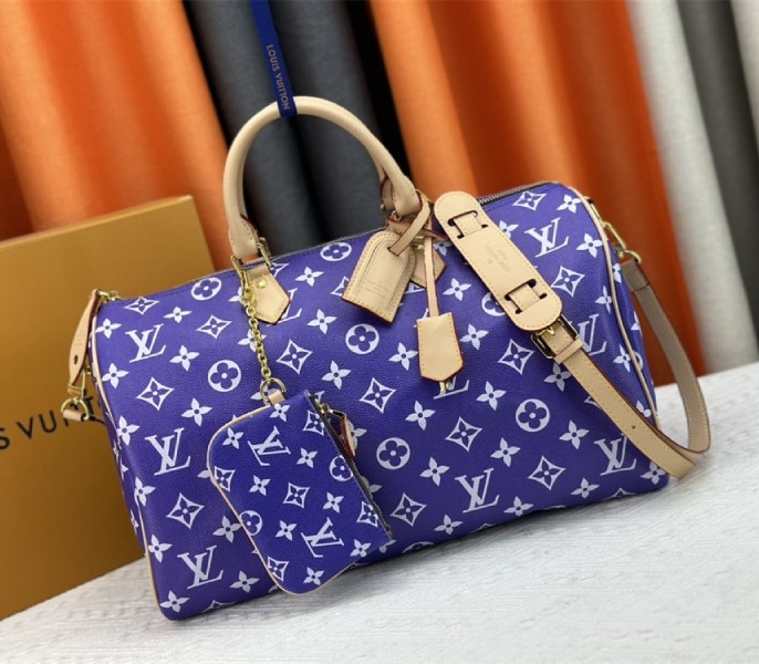 Louis Vuitton Speedy P9 Bandouliere 40 Bag In Amethyst Purple