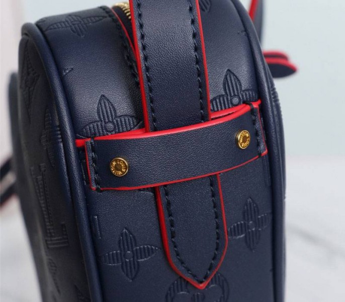 Louis Vuitton Monogram Empreinte Game On Coeur Bag In Navy Blue