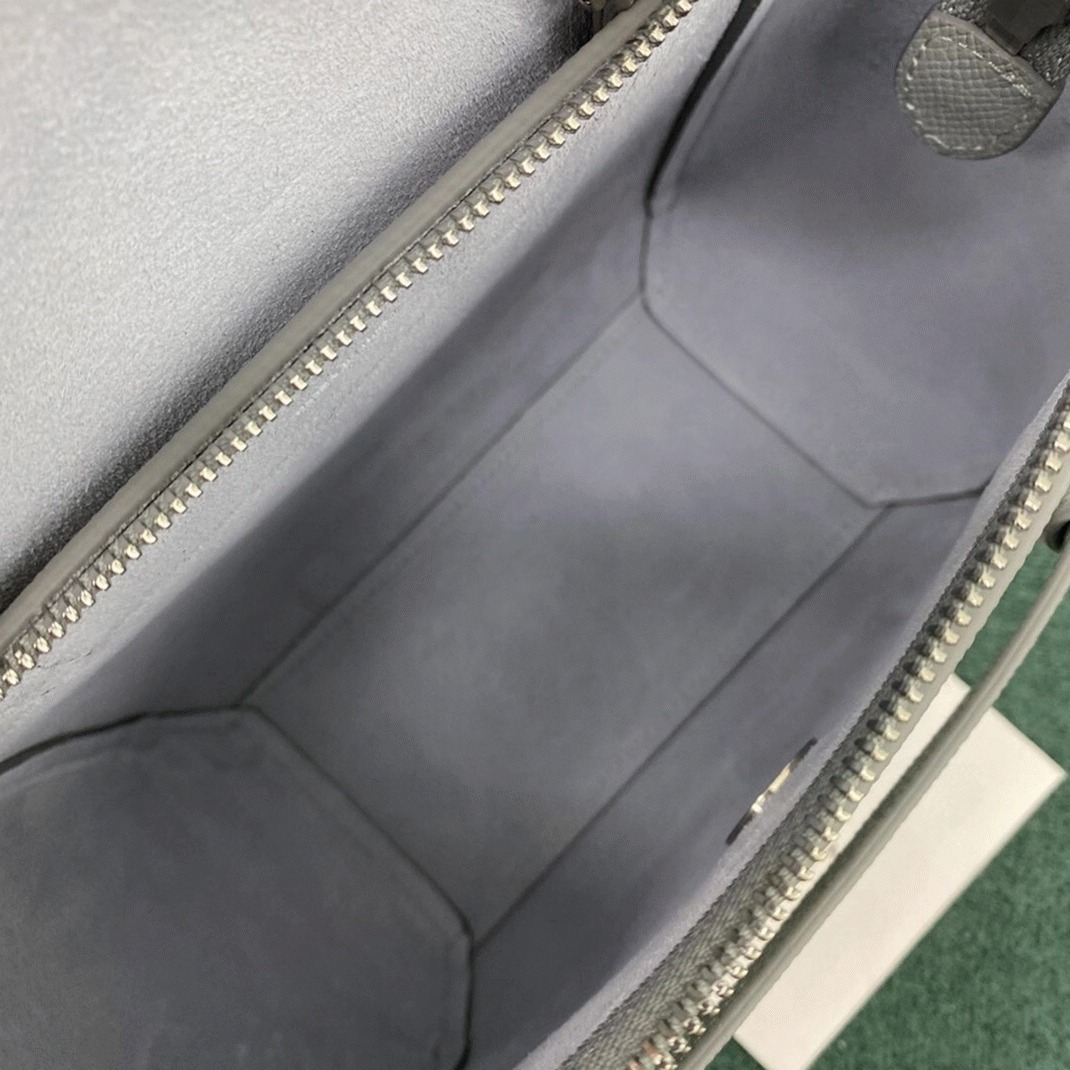 Celine Belt Nano Bag Replica in Mineral