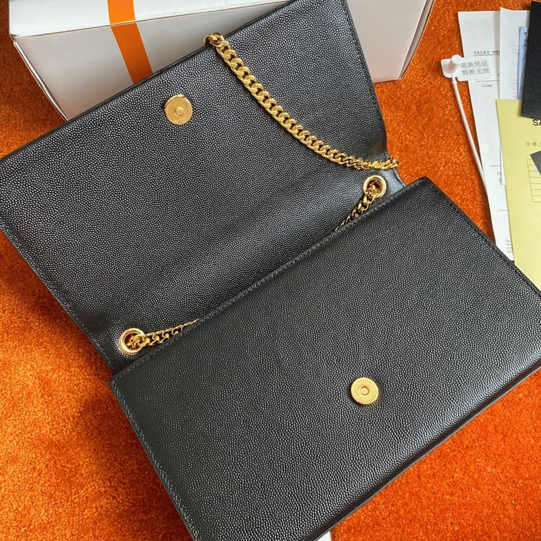Saint Laurent Kate Medium Tassel Bag Black