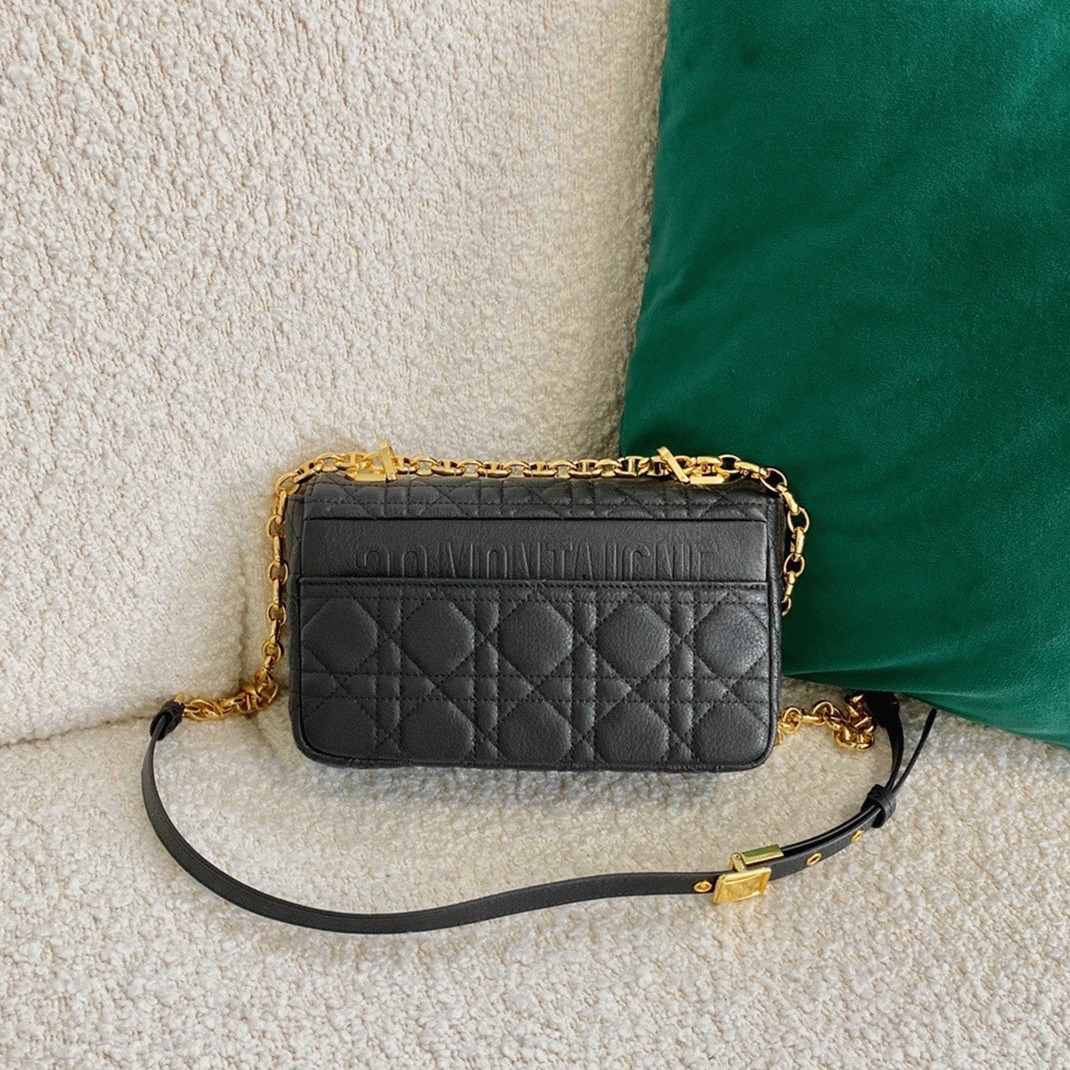 Dior Caro Small Bag Imitation in Black
