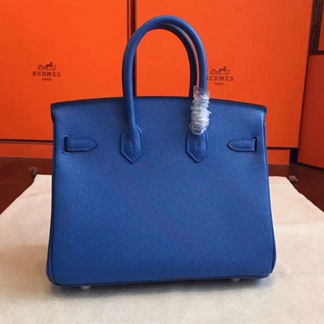 High-Grade Replica Hermes Birkin 25cm in Blue