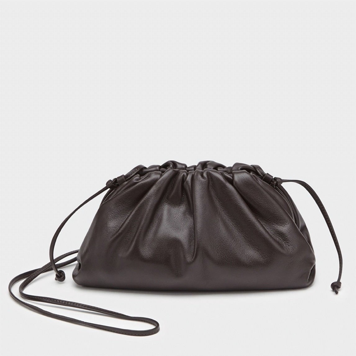 Knockoff Bottega Veneta Mini Pouch with Strap Fondant