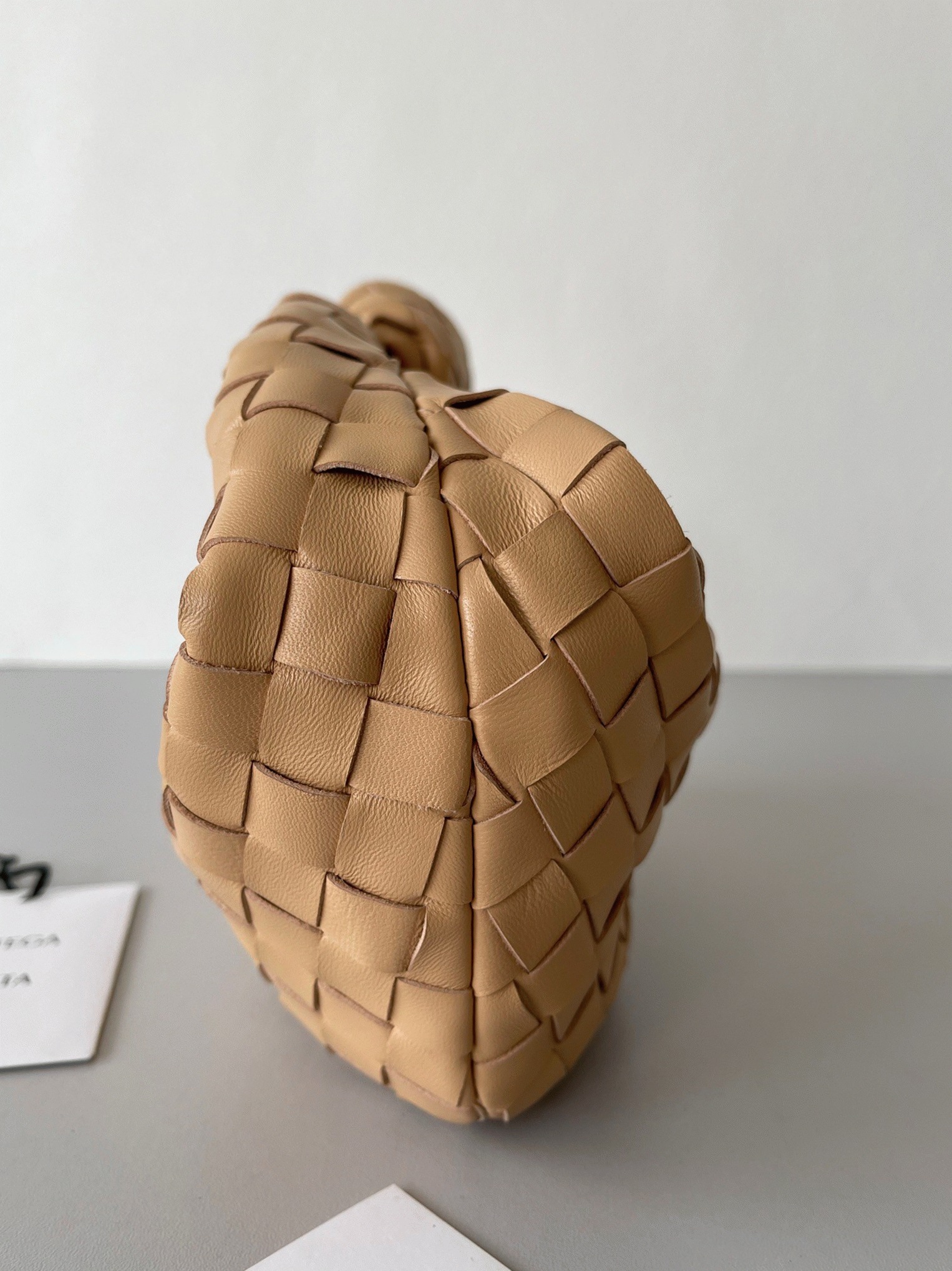 Fake Bottega Veneta BV Jodie Mini Bag Almond