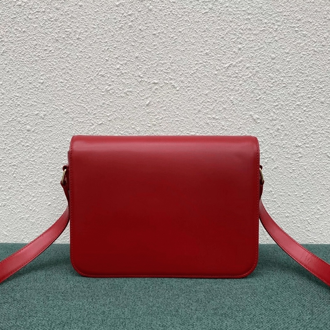 Top Quality Fake Celine Triomphe Large Bag In Red