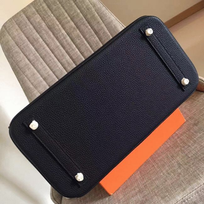 Classic Black Hermes Birkin 30cm Replica Handbag