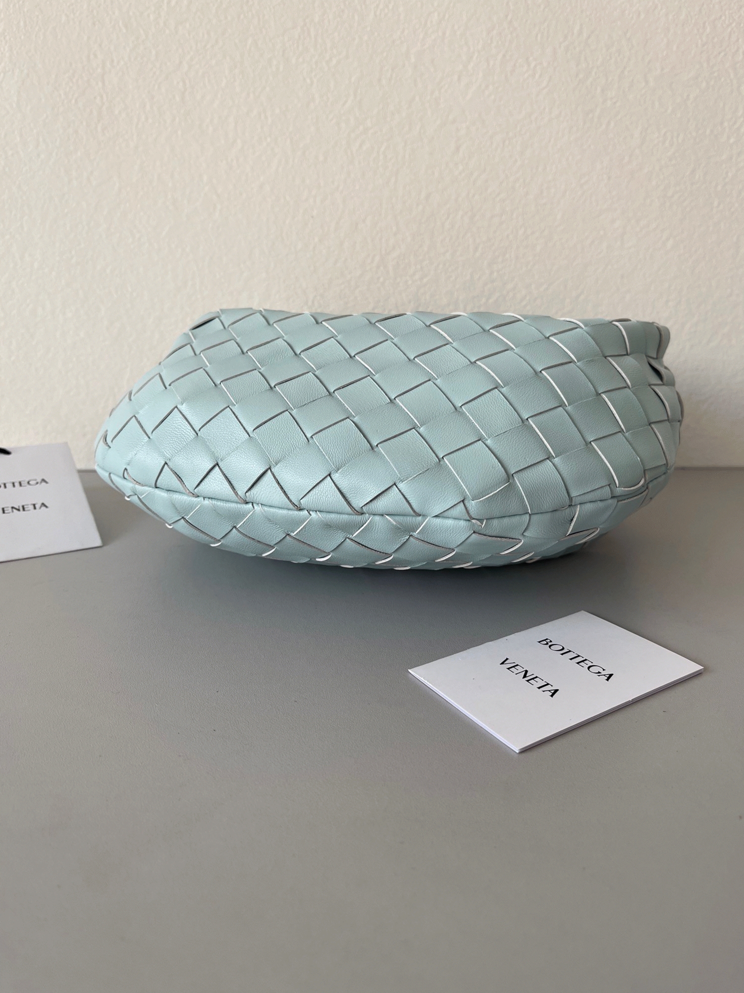 Fake Bottega Veneta BV Jodie Mini Bag Teal Washed