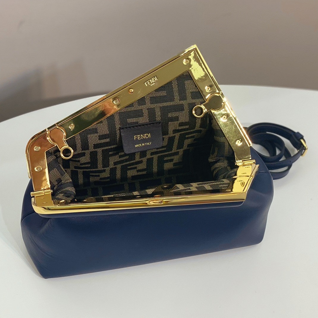 Top Quality Replica Fendi First Small Bag In Dark Blue