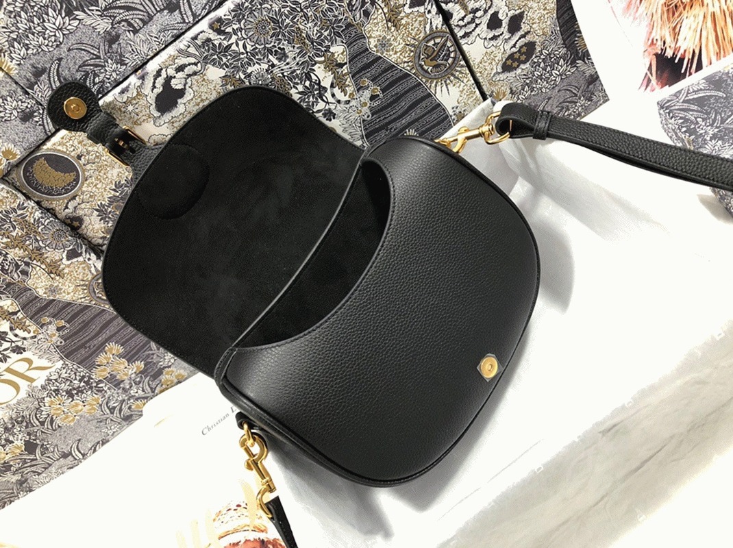 Dior Bobby Medium Bag Knockoff in Black