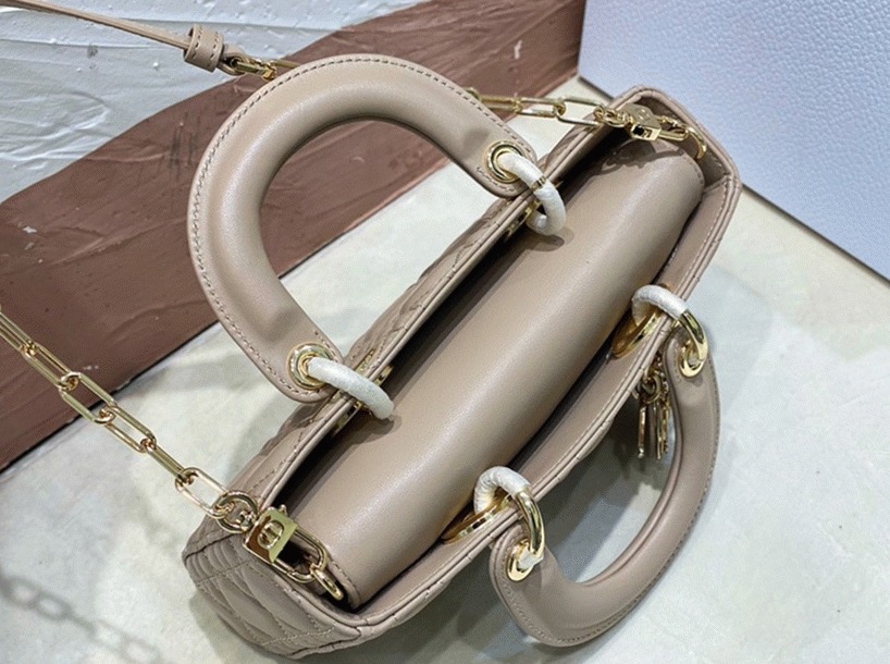 Dior Lady D-Joy Medium Bag Replica in Sand