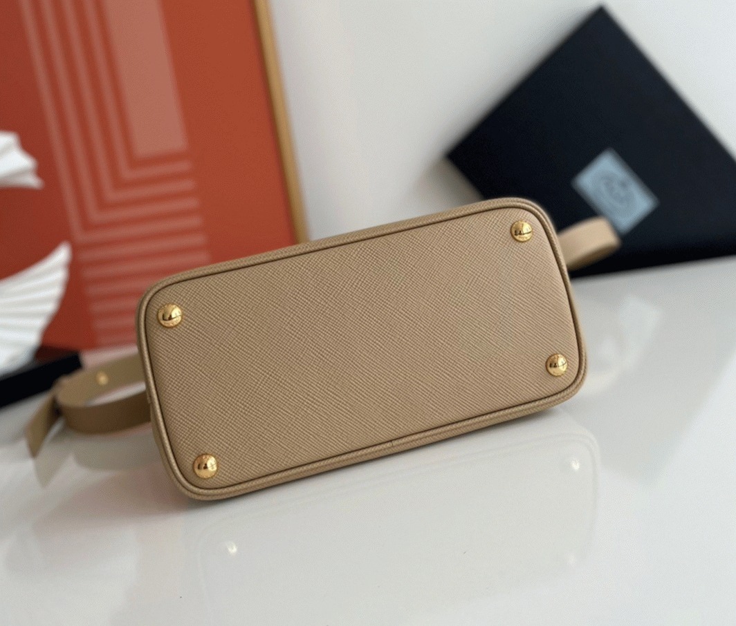 Beige Prada Double Mini Bag Fake