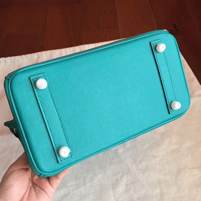 Blue Paon Hermes Birkin 25cm High-End Replica