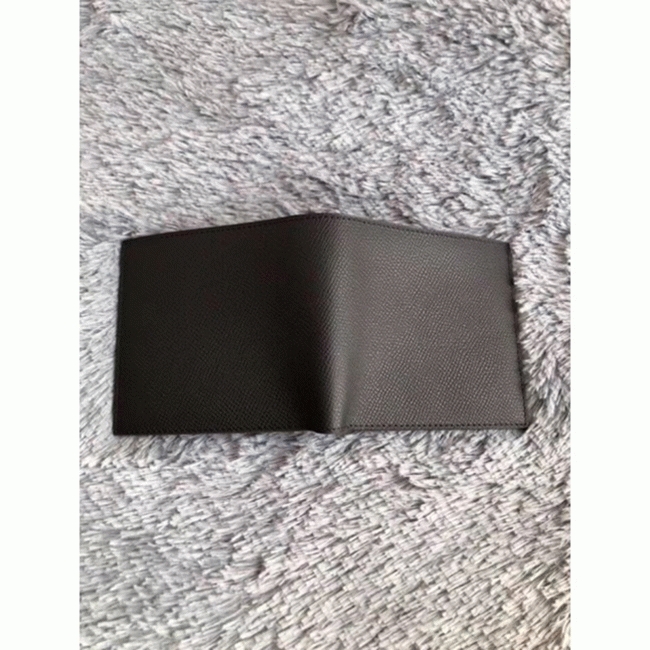 Black Hermes Copernic compact wallet