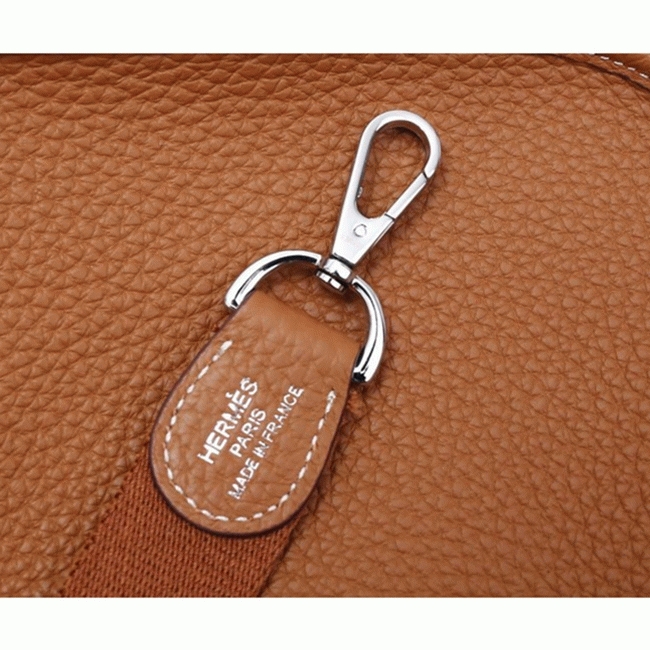 Brown Replica Hermes Evelyne Shoulder Bag