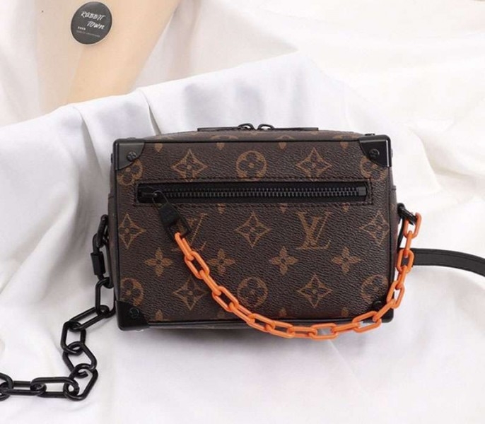 Louis Vuitton Monogram Canvas Mini Soft Trunk Black Bag