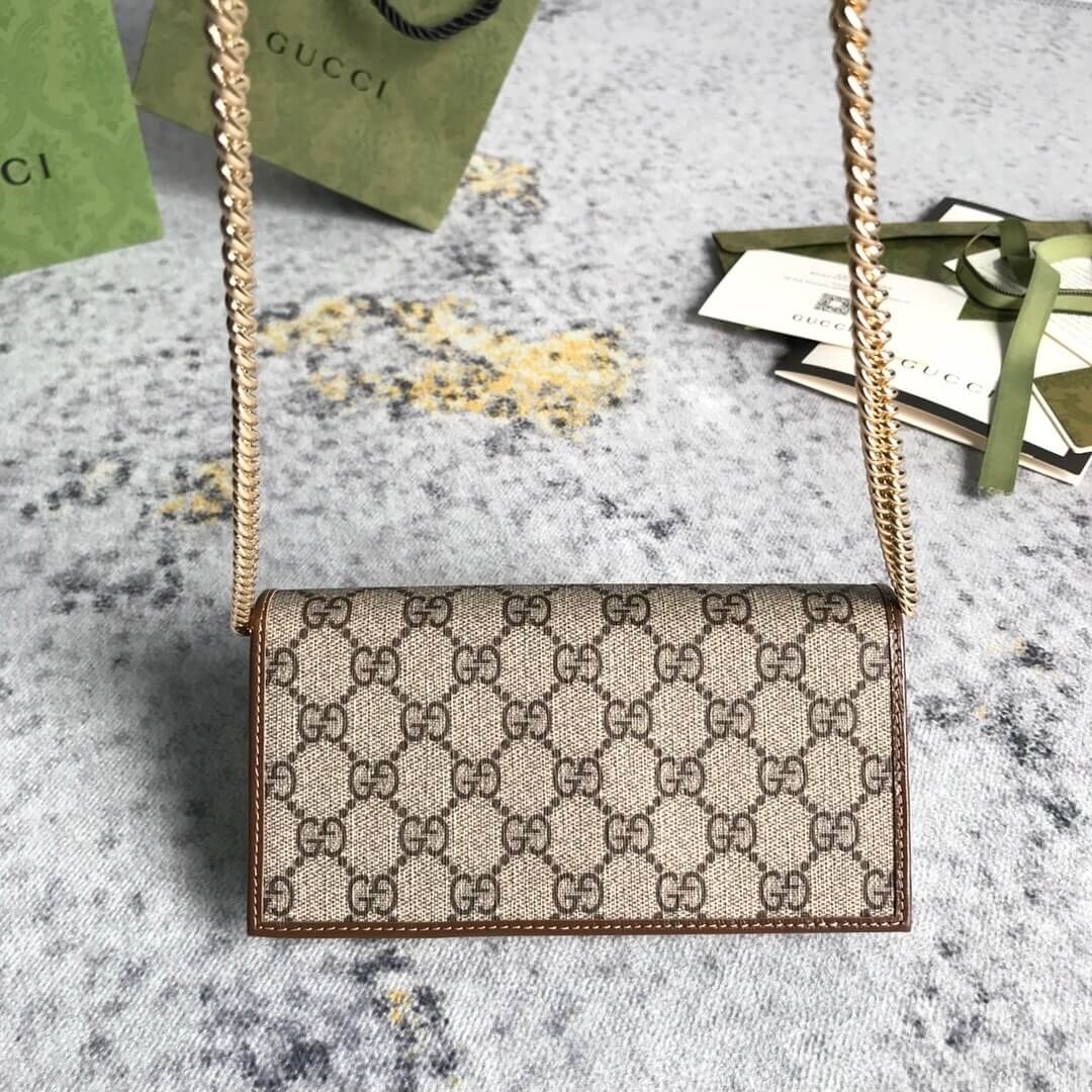 Gucci Horse Buckle 1955 Chain Wallet