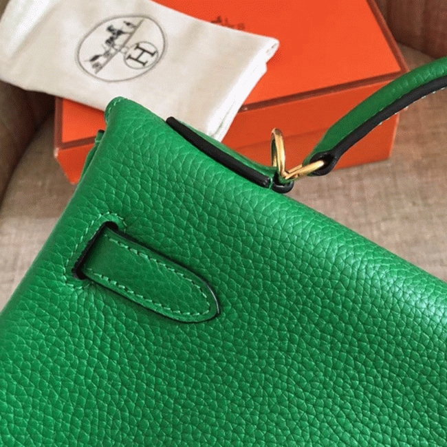 Bamboo Clemence Knockoff Hermes Kelly Retourne 32cm Soft Tote