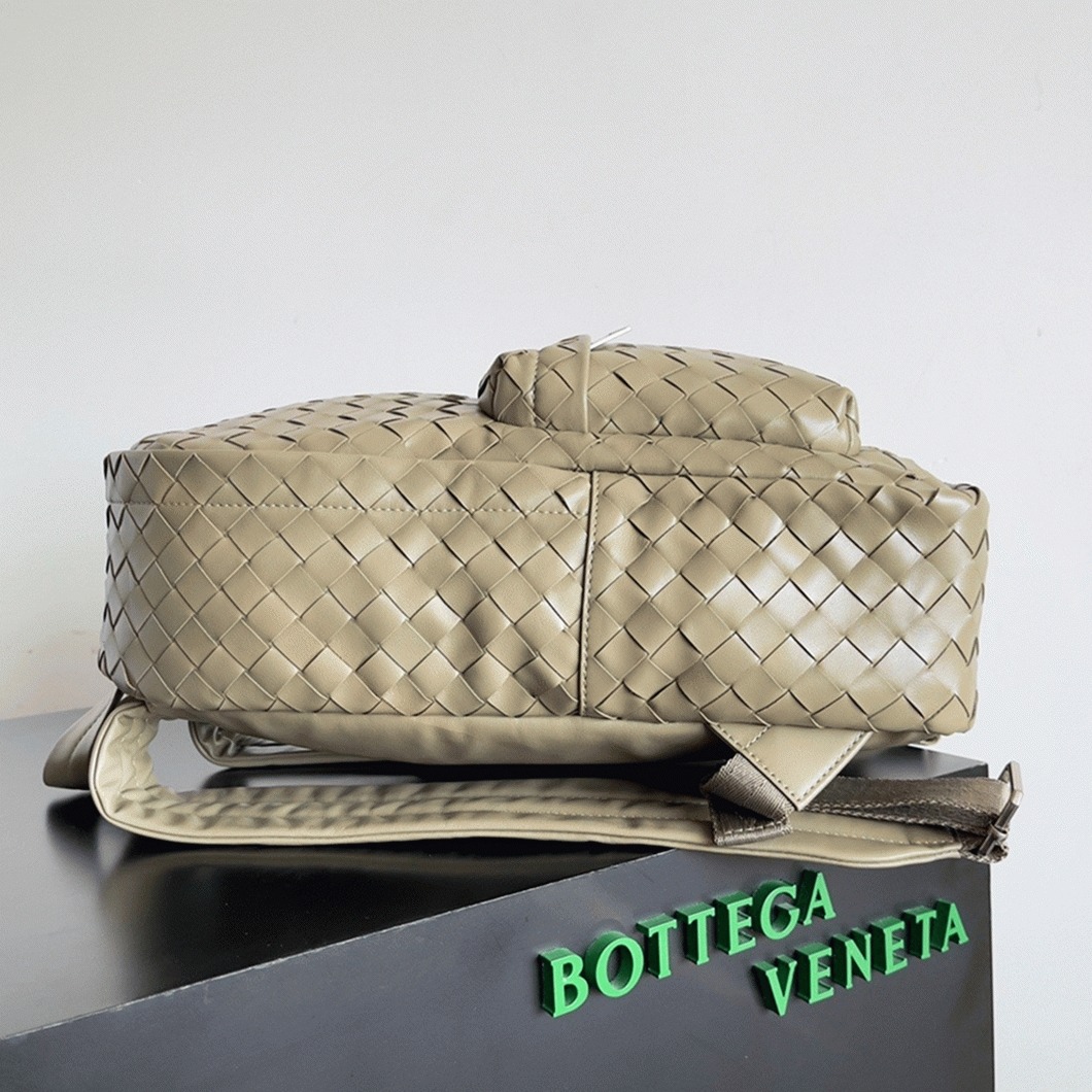 Fake Bottega Veneta Small Backpack Taupe