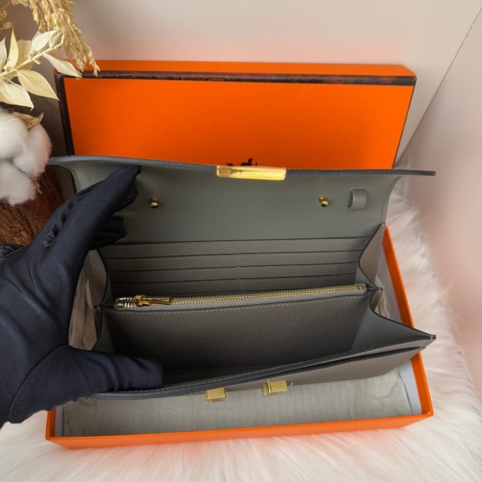 Hermes Constance To Go Rock wallet