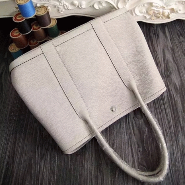 White Top Replica Hermes Garden Party 36cm Clean Tote Design