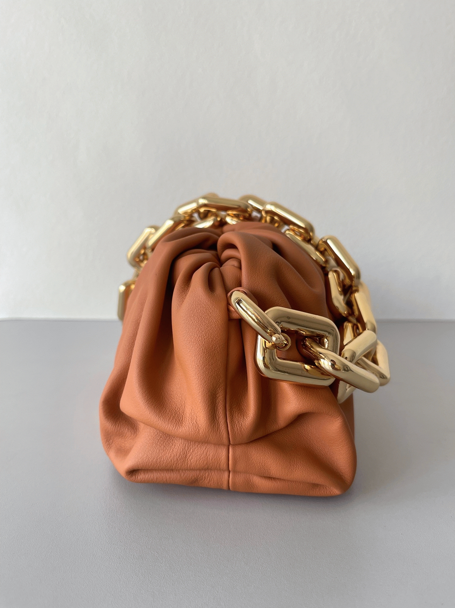 Replica Bottega Veneta The Chain Pouch Bag Clay