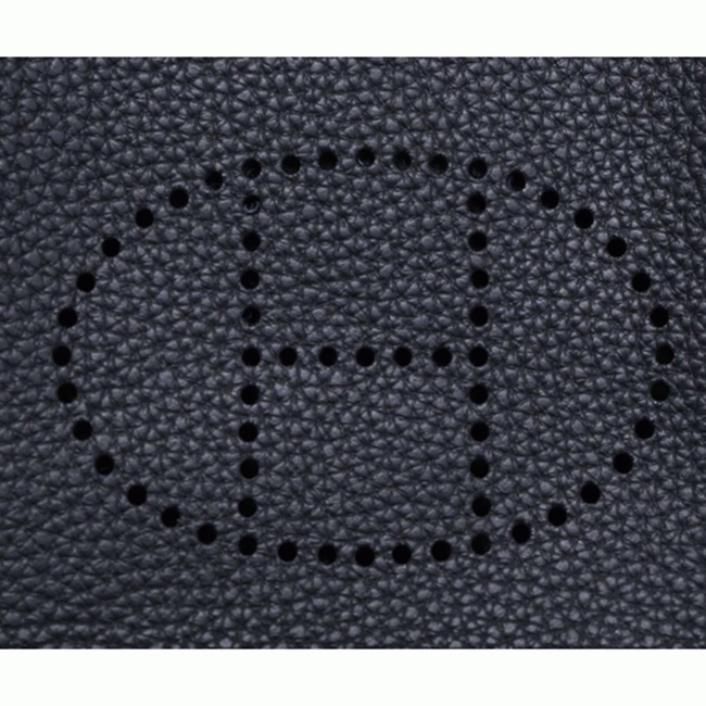 Black Evelyne II TPM Knockoff Hermes Messenger Shoulder Bag