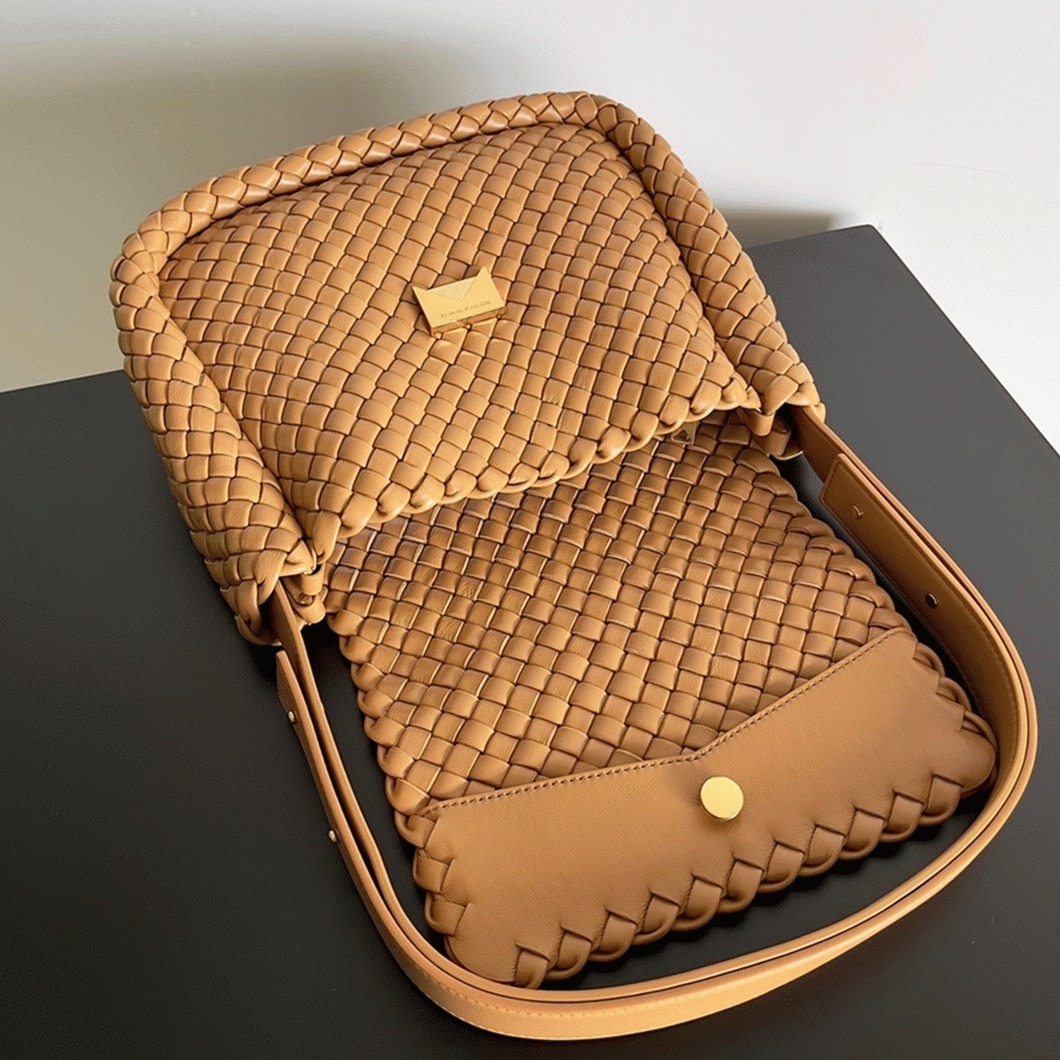 Fake Bottega Veneta Cobble Small Bag Caramel