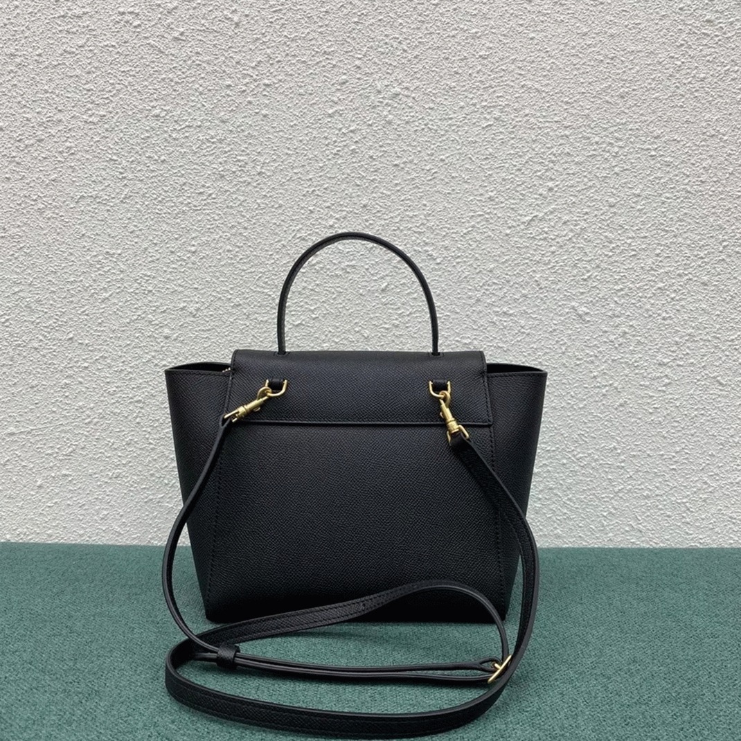 Celine Belt Nano Bag Replica in Black