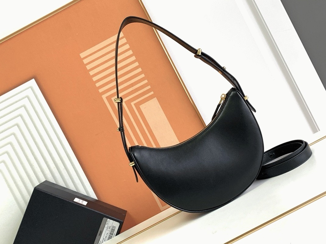 Black Prada Arque Shoulder Bag Replica