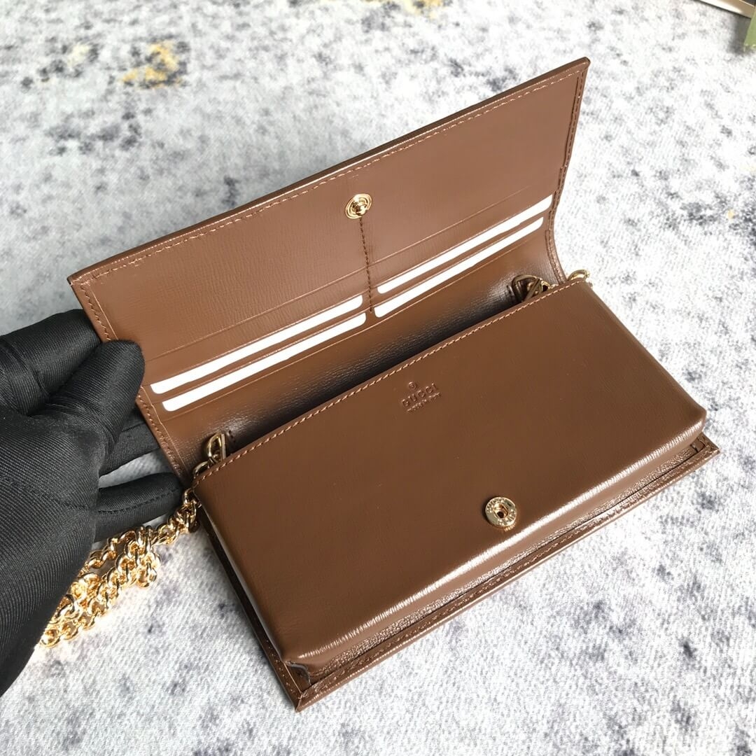 Gucci Horse Buckle 1955 Chain Wallet
