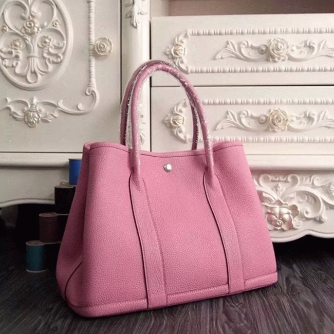Pink Replica Hermes Garden Party 36cm Stylish Handbag